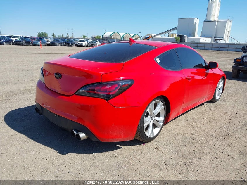 2010 Hyundai Genesis Coupe 2.0T VIN: KMHHT6KD3AU006197 Lot: 12042773