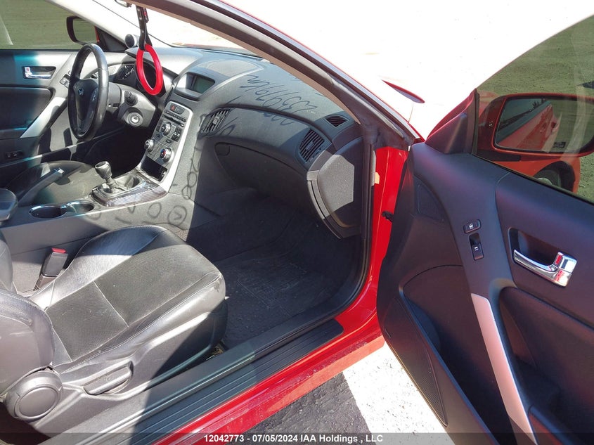 2010 Hyundai Genesis Coupe 2.0T VIN: KMHHT6KD3AU006197 Lot: 12042773