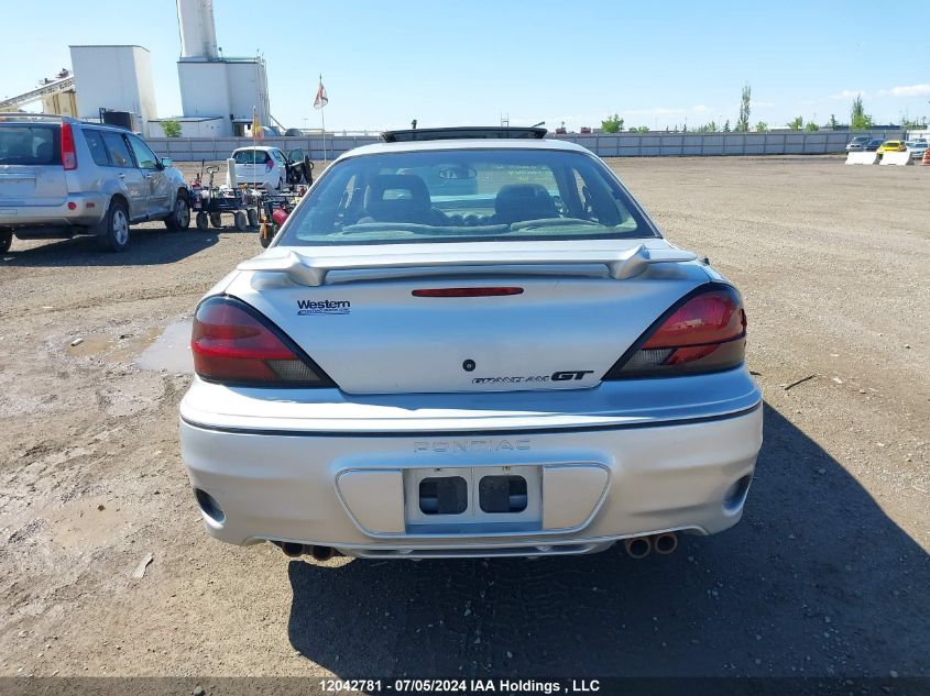 2002 Pontiac Grand Am VIN: 1G2NW12E62C170744 Lot: 12042781