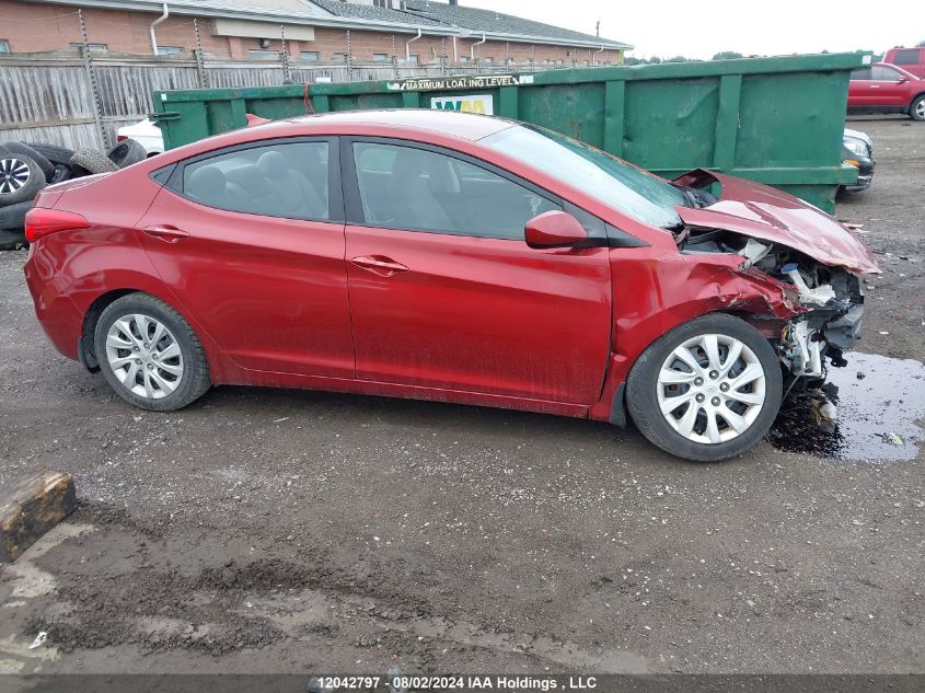 2013 Hyundai Elantra VIN: 5NPDH4AE6DH300341 Lot: 12042797