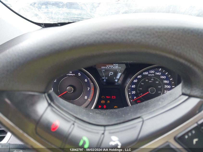 2013 Hyundai Elantra VIN: 5NPDH4AE6DH300341 Lot: 12042797