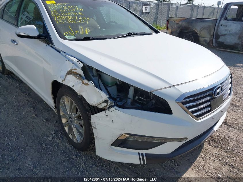 2015 Hyundai Sonata Sport/Limited VIN: 5NPE34AFXFH148918 Lot: 12042801