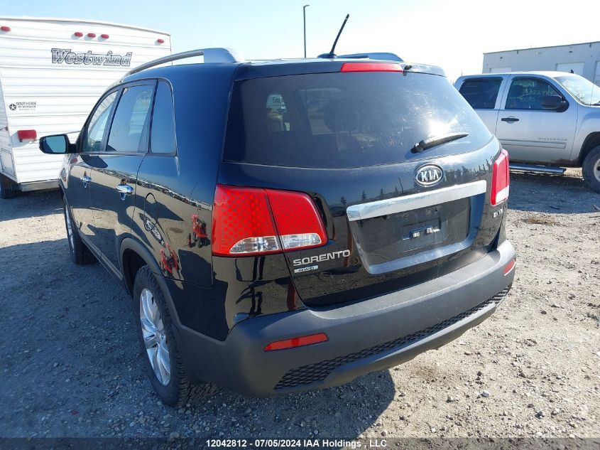 2011 Kia Sorento VIN: 5XYKUDA23BG160763 Lot: 12042812