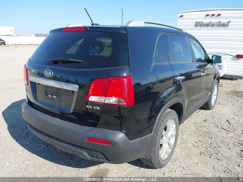 2011 Kia Sorento VIN: 5XYKUDA23BG160763 Lot: 12042812