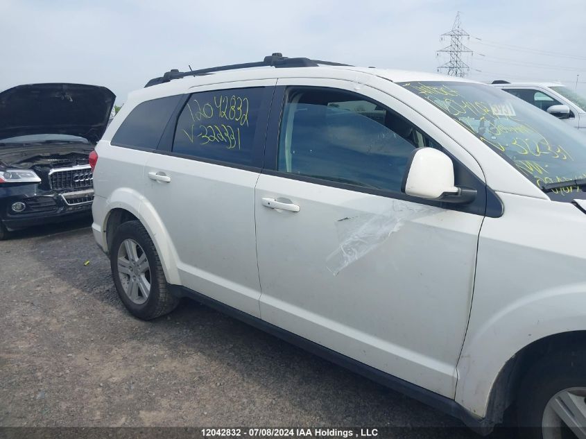 2012 Dodge Journey VIN: 3C4PDCCG3CT322331 Lot: 12042832