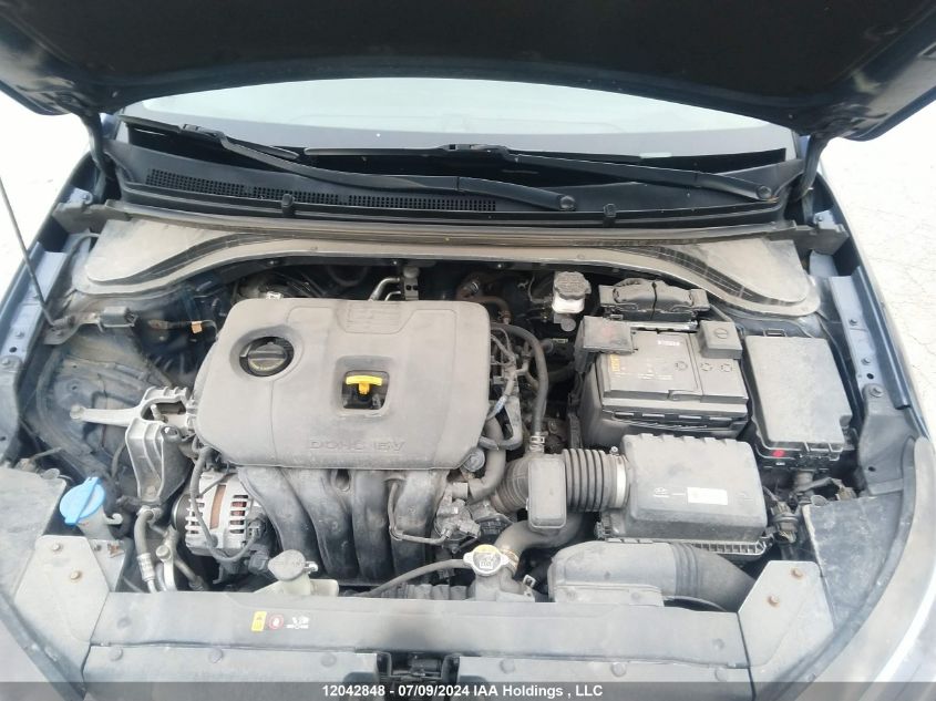 2019 Hyundai Elantra VIN: KMHD84LF0KU752760 Lot: 12042848