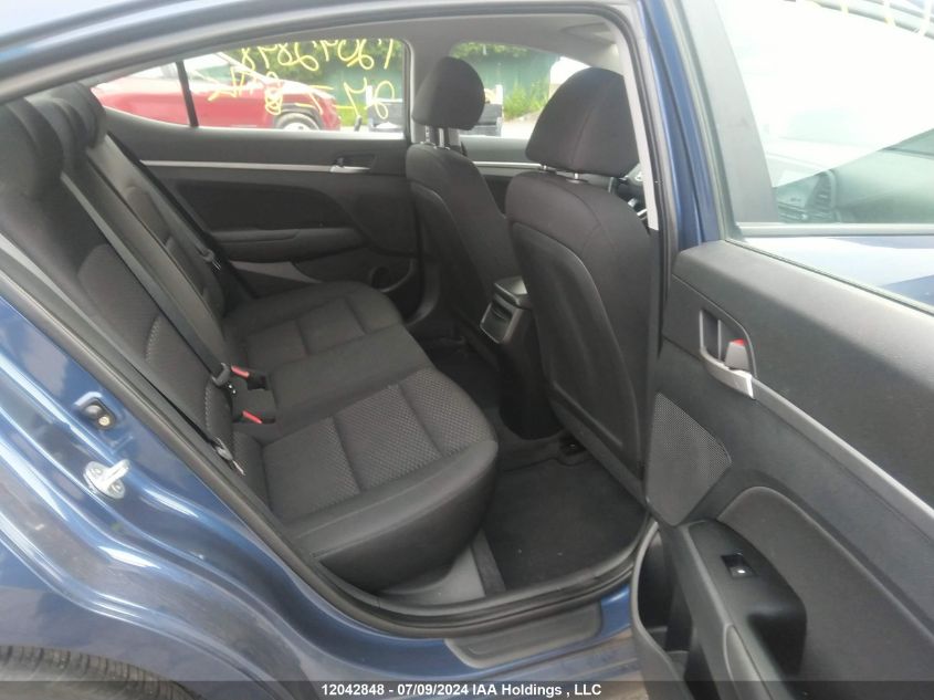 2019 Hyundai Elantra VIN: KMHD84LF0KU752760 Lot: 12042848