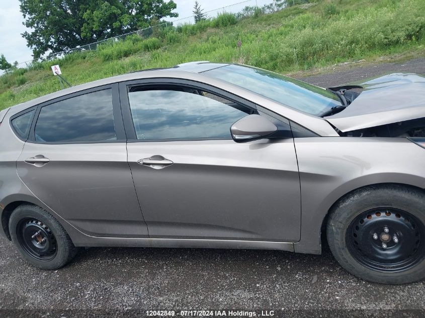 2014 Hyundai Accent Gls/Se VIN: KMHCU5AE5EU156295 Lot: 12042849