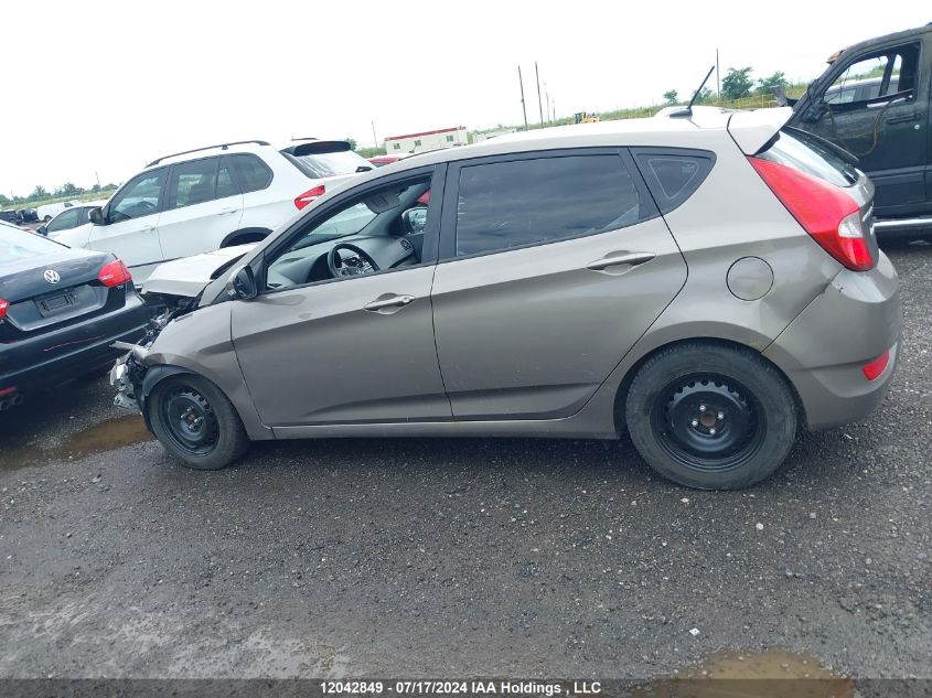 2014 Hyundai Accent Gls/Se VIN: KMHCU5AE5EU156295 Lot: 12042849