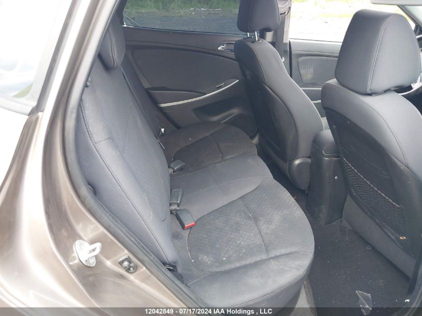 2014 Hyundai Accent Gls/Se VIN: KMHCU5AE5EU156295 Lot: 12042849