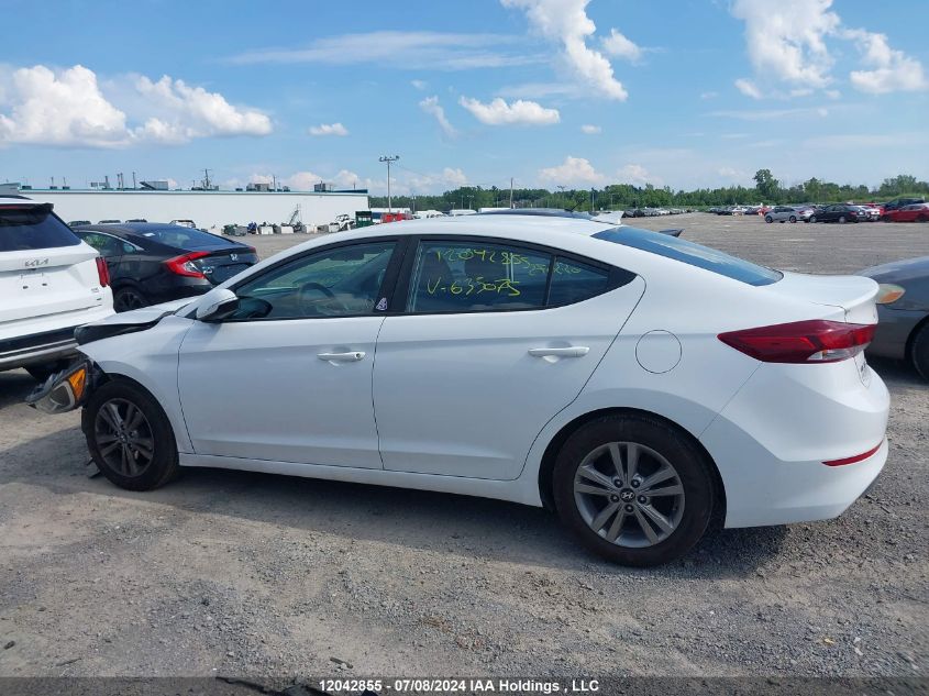 2018 Hyundai Elantra Sel/Value/Limited VIN: KMHD84LF6JU633075 Lot: 12042855