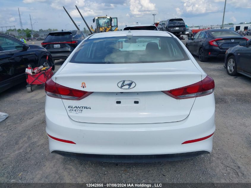 2018 Hyundai Elantra Sel/Value/Limited VIN: KMHD84LF6JU633075 Lot: 12042855