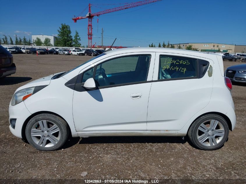 2013 Chevrolet Spark Ls VIN: KL8CB6S91DC558944 Lot: 12042863