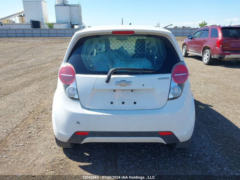 2013 Chevrolet Spark Ls VIN: KL8CB6S91DC558944 Lot: 12042863