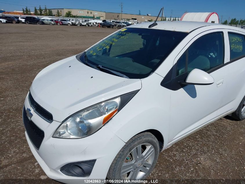 2013 Chevrolet Spark Ls VIN: KL8CB6S91DC558944 Lot: 12042863