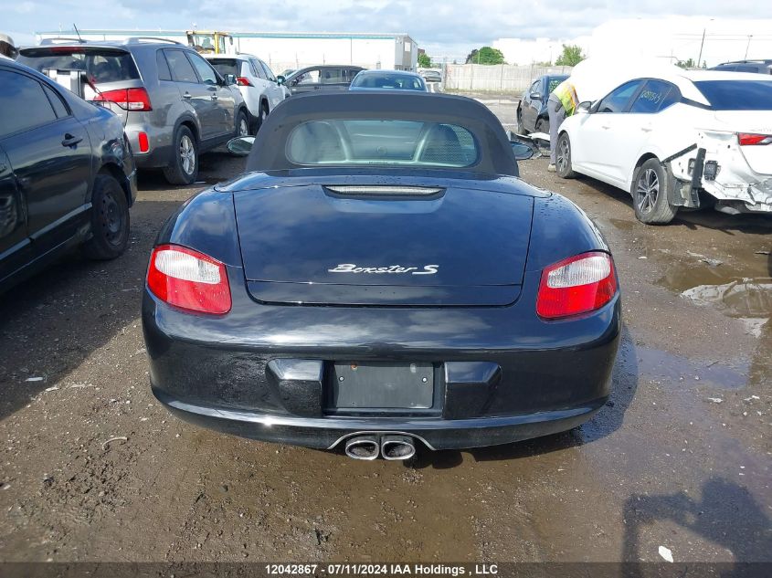 2008 Porsche Boxster S VIN: WP0CB29878U730617 Lot: 12042867