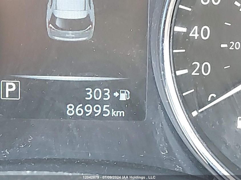 2017 Nissan Rogue VIN: 5N1AT2MV8HC844502 Lot: 12042879