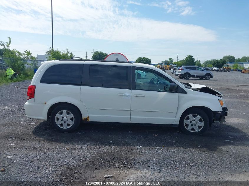 2012 Dodge Grand Caravan Se VIN: 2C4RDGBG7CR396937 Lot: 12042881