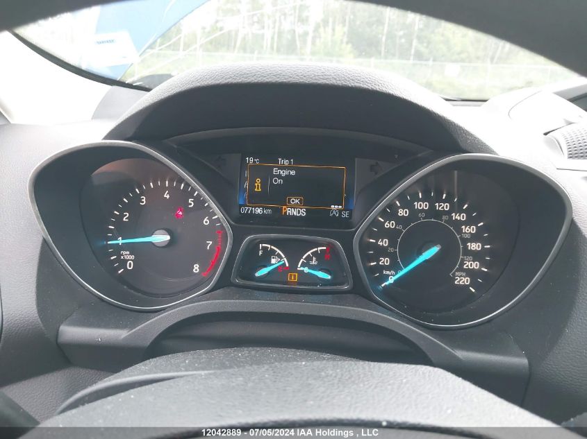 2017 Ford Escape Se VIN: 1FMCU9G9XHUE59787 Lot: 12042889