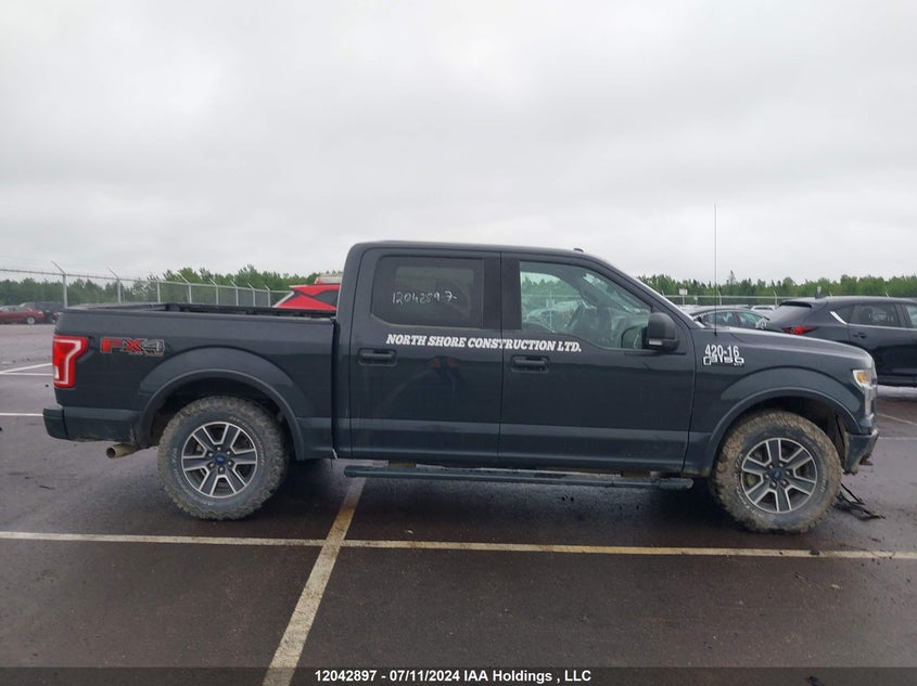 2016 Ford F150 Supercrew VIN: 1FTEW1EF9GKF86672 Lot: 12042897