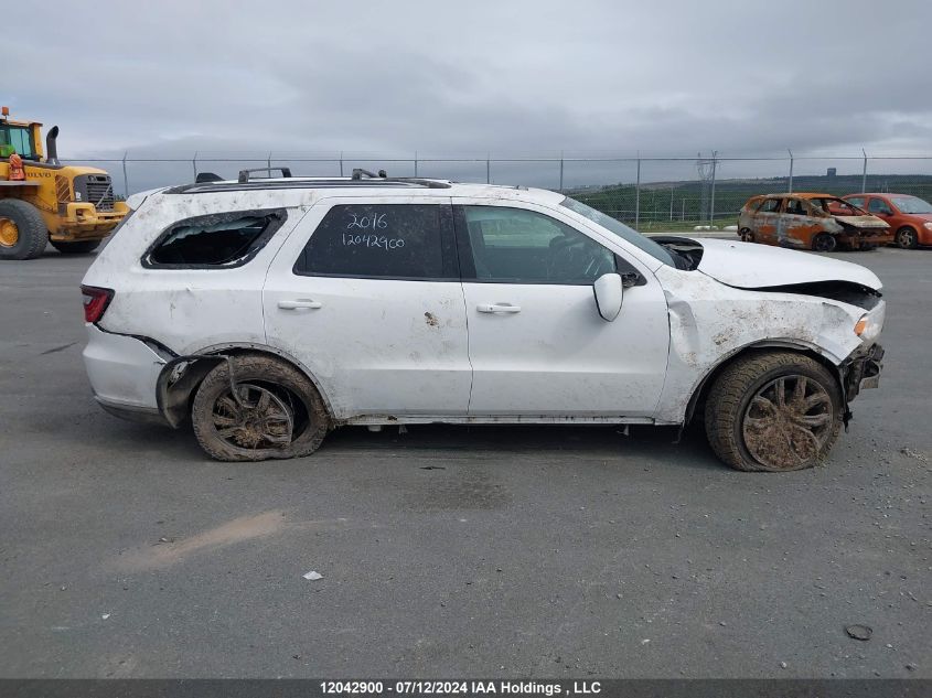 2016 Dodge Durango Limited VIN: 1C4RDJDG0GC459787 Lot: 12042900