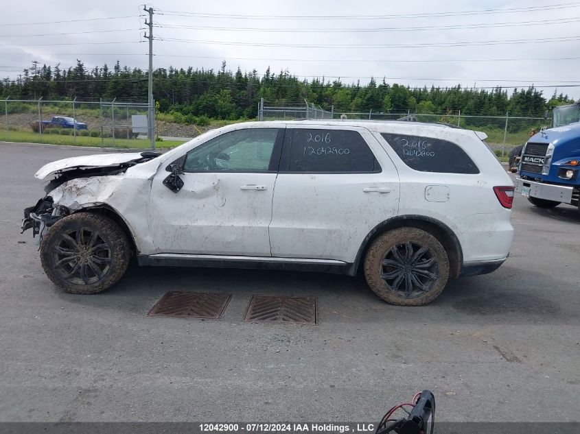 2016 Dodge Durango Limited VIN: 1C4RDJDG0GC459787 Lot: 12042900