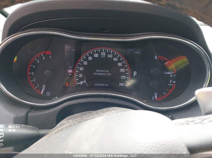 2016 Dodge Durango Limited VIN: 1C4RDJDG0GC459787 Lot: 12042900