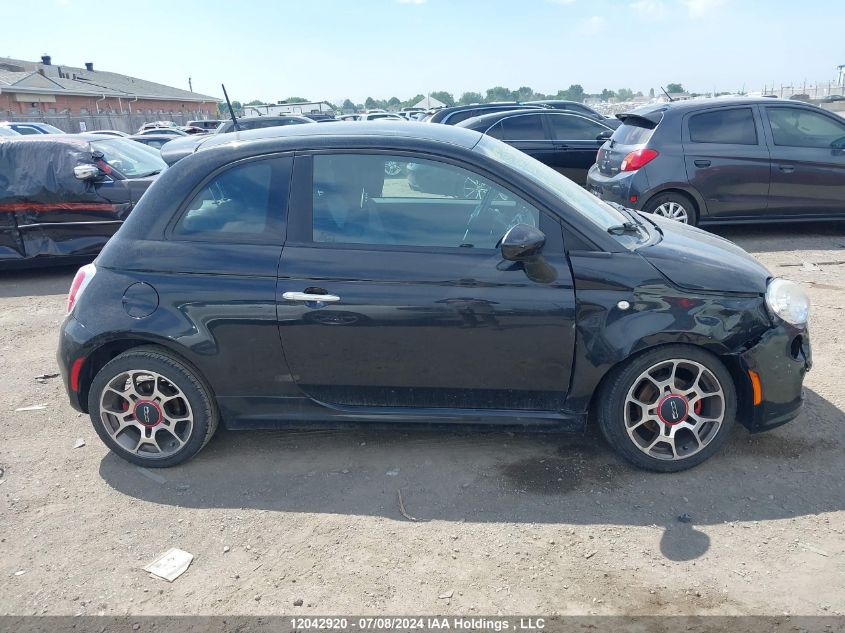 3C3CFFBR1CT309546 2012 Fiat 500 Sport