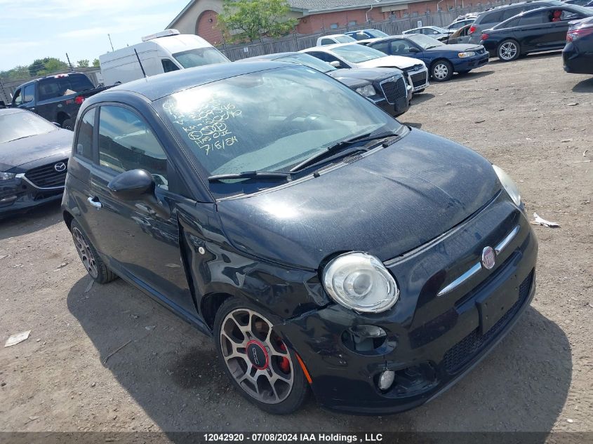 3C3CFFBR1CT309546 2012 Fiat 500 Sport