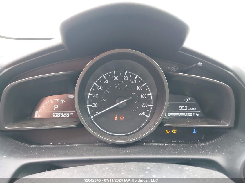 2022 Mazda Cx-3 Touring VIN: JM1DKFC70N1600946 Lot: 12042945