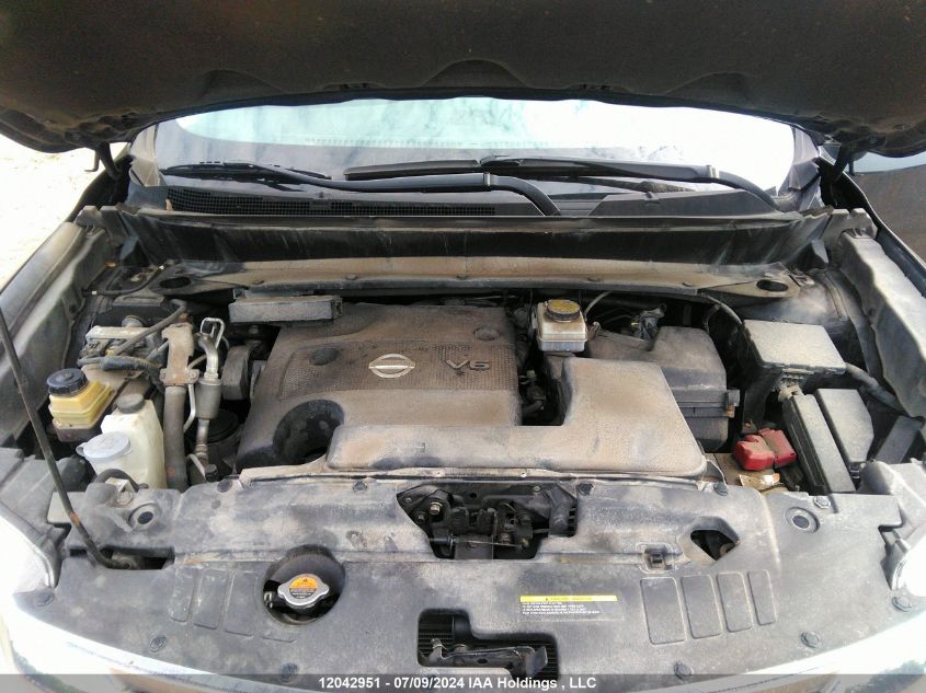 2016 Nissan Pathfinder S/Sv/Sl/Platinum VIN: 5N1AR2MM6GC630774 Lot: 12042951