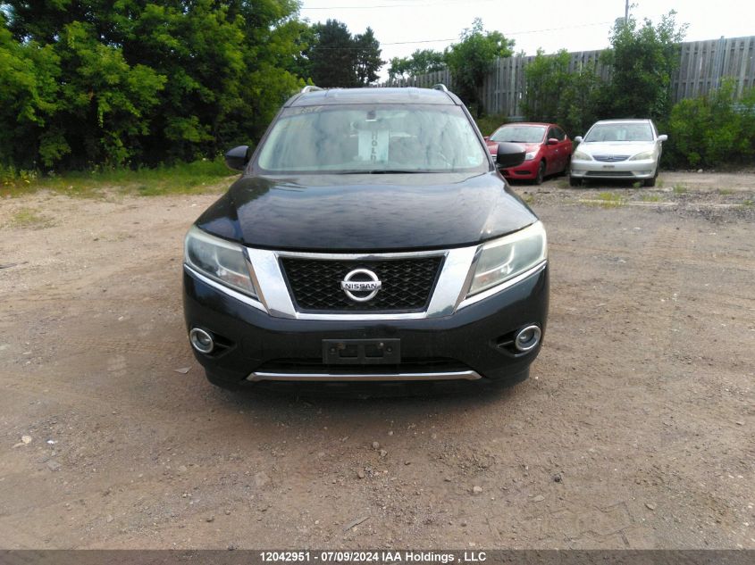 2016 Nissan Pathfinder S/Sv/Sl/Platinum VIN: 5N1AR2MM6GC630774 Lot: 12042951