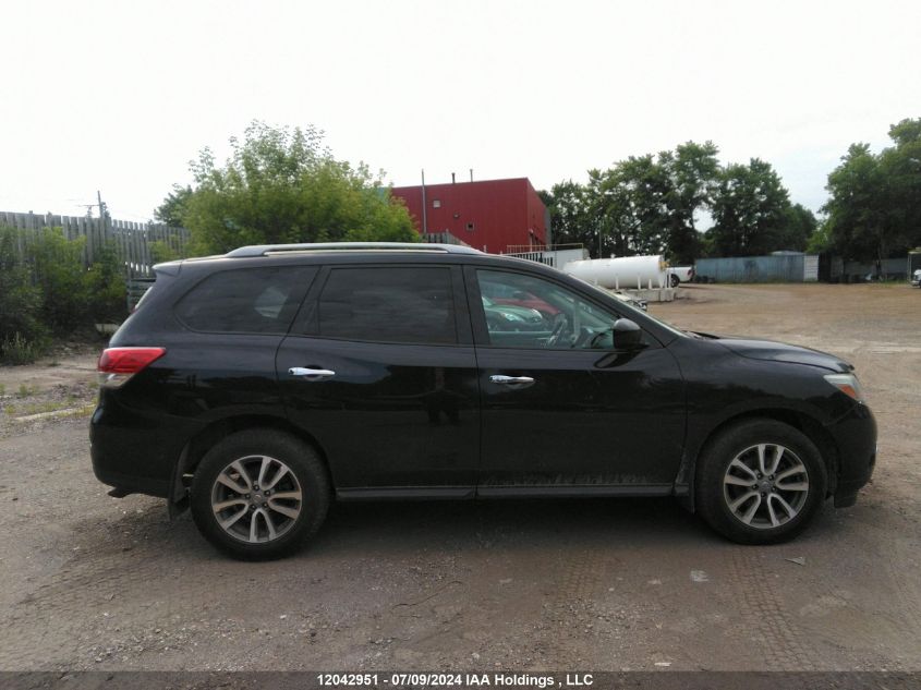 2016 Nissan Pathfinder S/Sv/Sl/Platinum VIN: 5N1AR2MM6GC630774 Lot: 12042951