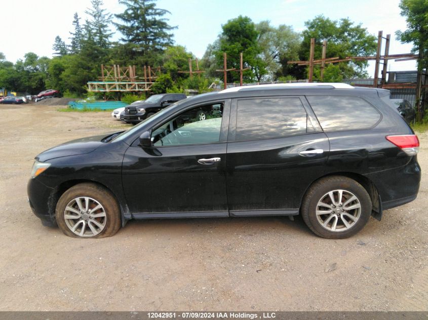 2016 Nissan Pathfinder S/Sv/Sl/Platinum VIN: 5N1AR2MM6GC630774 Lot: 12042951