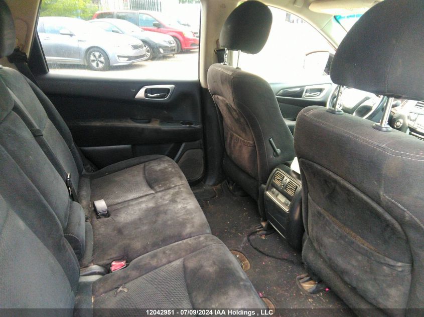 2016 Nissan Pathfinder S/Sv/Sl/Platinum VIN: 5N1AR2MM6GC630774 Lot: 12042951