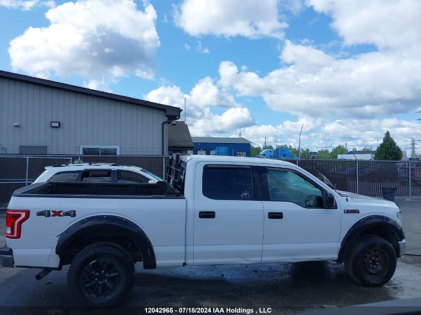 2016 Ford F150 Supercrew VIN: 1FTFW1EF2GFD27681 Lot: 12042965