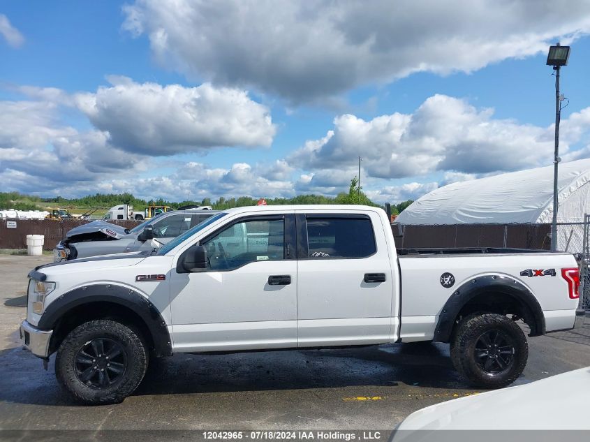 2016 Ford F150 Supercrew VIN: 1FTFW1EF2GFD27681 Lot: 12042965