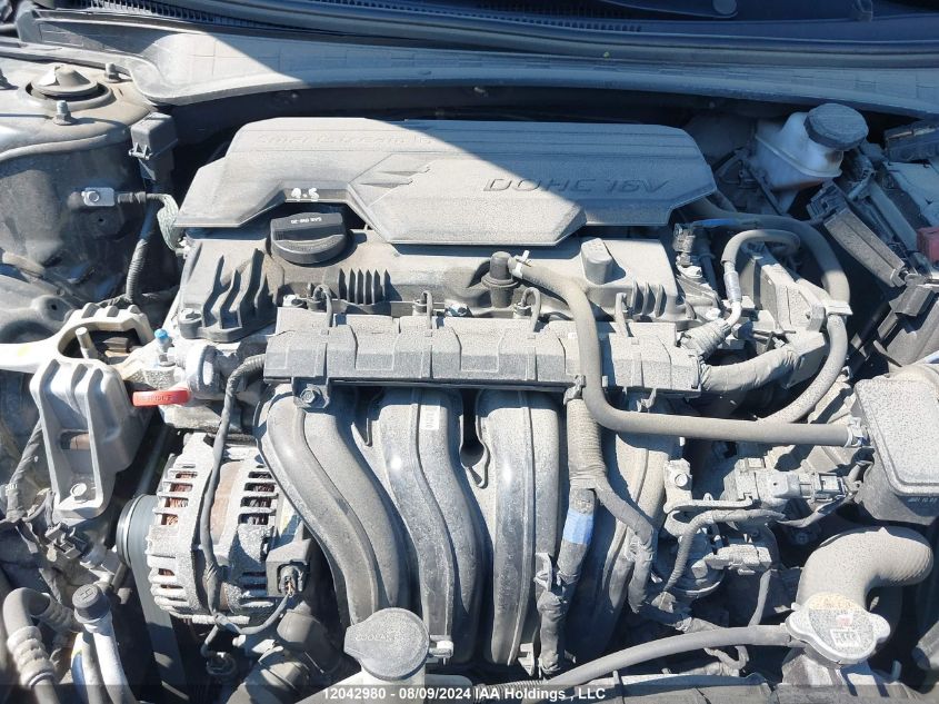 2022 Hyundai Elantra Essential Ivt With Hyundai Smartsense Package VIN: KMHLM4AG4NU268100 Lot: 12042980