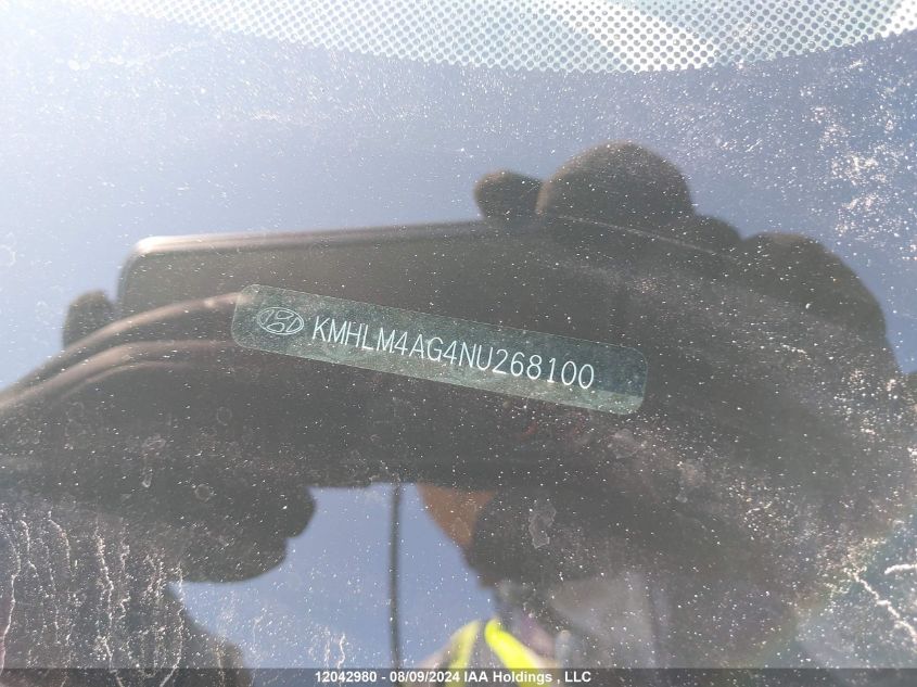 2022 Hyundai Elantra Essential Ivt With Hyundai Smartsense Package VIN: KMHLM4AG4NU268100 Lot: 12042980