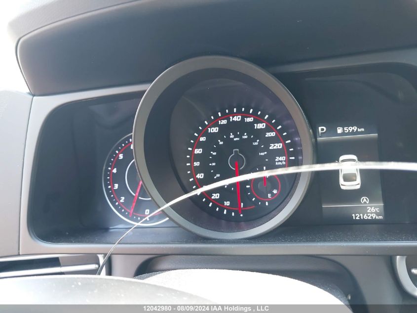 2022 Hyundai Elantra Essential Ivt With Hyundai Smartsense Package VIN: KMHLM4AG4NU268100 Lot: 12042980