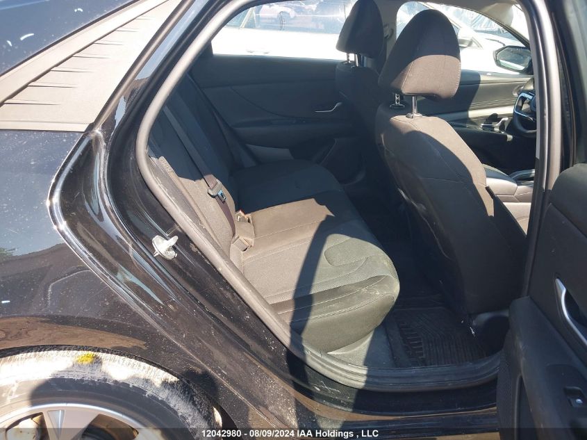 2022 Hyundai Elantra Essential Ivt With Hyundai Smartsense Package VIN: KMHLM4AG4NU268100 Lot: 12042980