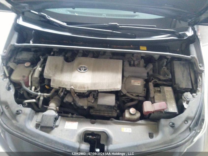 2018 Toyota Prius Prime VIN: JTDKARFP1J3081119 Lot: 12042983