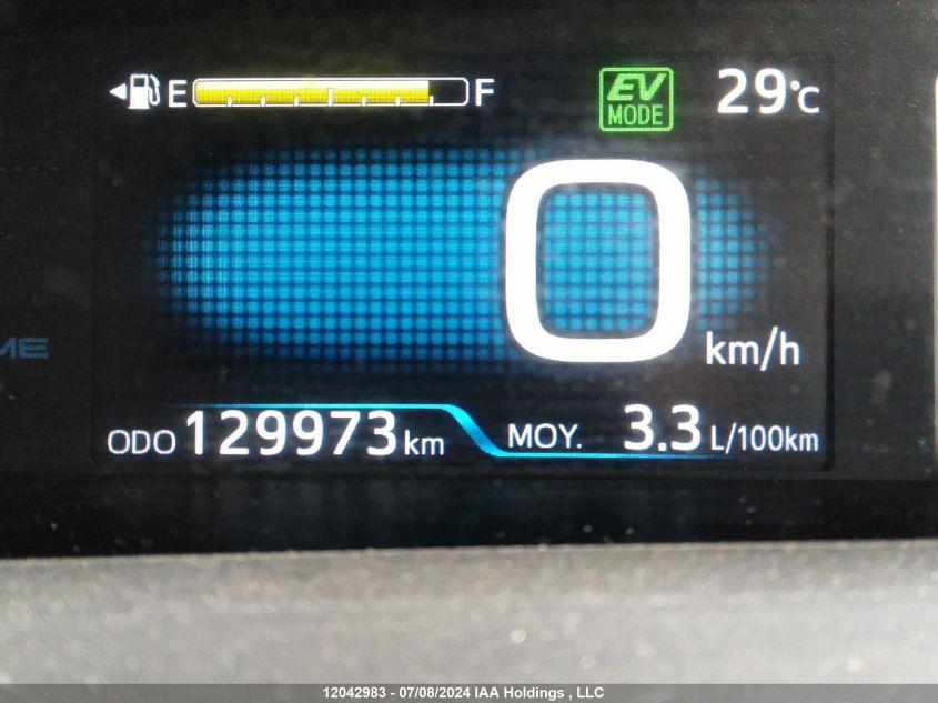 2018 Toyota Prius Prime VIN: JTDKARFP1J3081119 Lot: 12042983