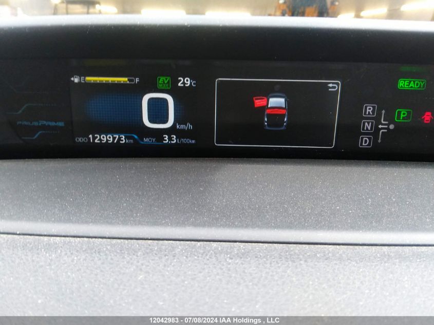 2018 Toyota Prius Prime VIN: JTDKARFP1J3081119 Lot: 12042983