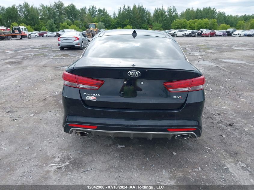 2016 Kia Optima VIN: 5XXGV4L25GG081431 Lot: 12042986