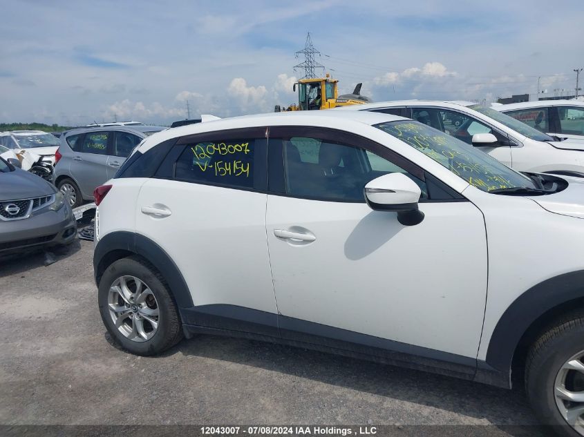 2017 Mazda Cx-3 VIN: JM1DKFC71H0154154 Lot: 12043007