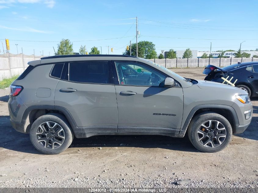 2021 Jeep Compass Sport VIN: 3C4NJDAB6MT534879 Lot: 12043012