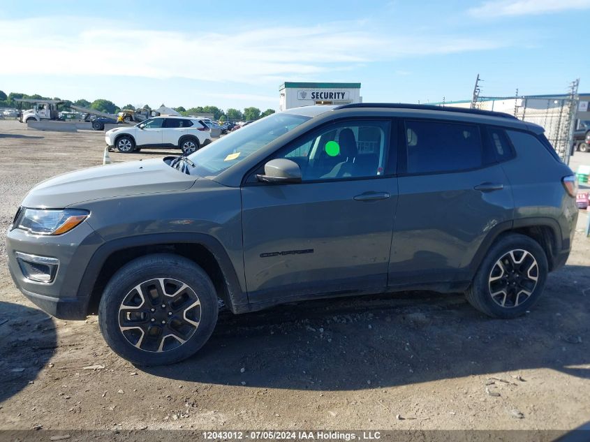 2021 Jeep Compass Sport VIN: 3C4NJDAB6MT534879 Lot: 12043012