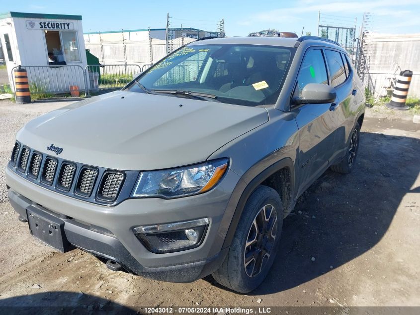 2021 Jeep Compass Sport VIN: 3C4NJDAB6MT534879 Lot: 12043012