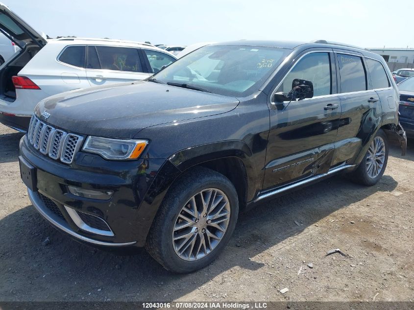 2018 Jeep Grand Cherokee Summit VIN: 1C4RJFJGXJC208230 Lot: 12043016